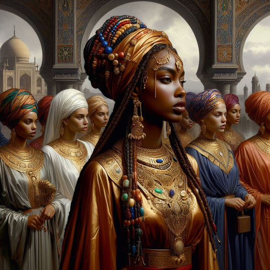 Women of the Moors of Spain. The Scribes. #7