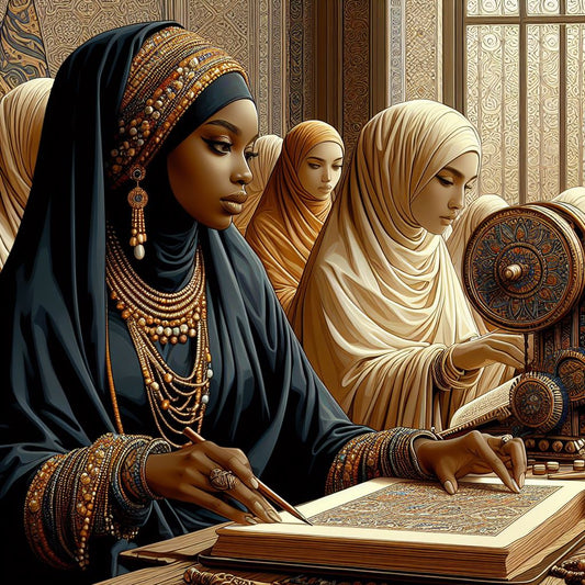 Women of the Moors of Spain. The Scribes. #17
