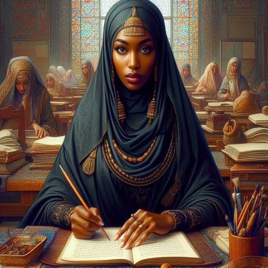 Women of the Moors of Spain. The Scribes. #8