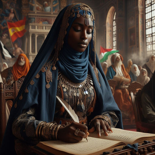 Women of the Moors of Spain. The Scribes. #6
