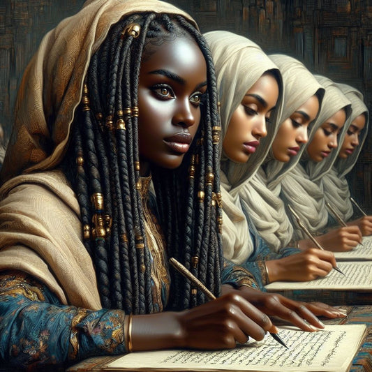 Women of the Moors of Spain. The Scribes. #3
